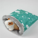 Fleece Small Pet Bed — Warm Winter Nest for Hamsters & Hedgehogs