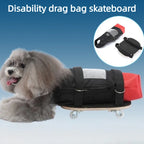 Dog Wheelchair with Rear Leg Support — Mobility Aid Scooter for Disabled & Elderly Dogs
