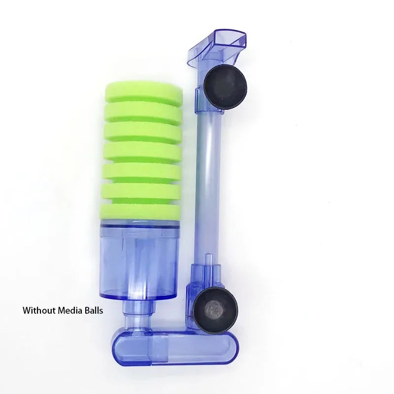 Aquarium Surface Skimmer Filter (Air Pump Driven, Oil Film Removal)