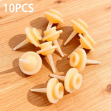 Silicone Feeding Nipples 10-Pack — For Milk, Water & Medicine