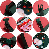 Christmas Santa Claus Bandana Bib Collar for Dogs & Cats