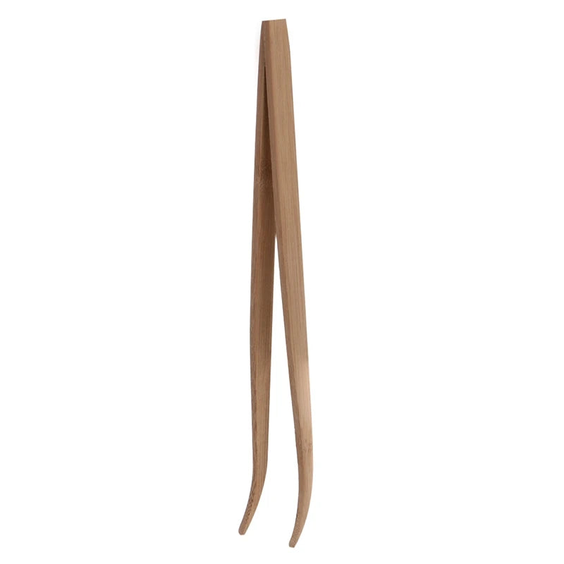 Bamboo Feeding Tweezers for Reptiles — Long-Reach Safe Handling Tool