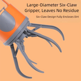 No-Touch Dog Poop Scooper (Six-Claw, Portable, Camping Trips)