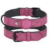 PU Leather GPS-Ready Dog Collar