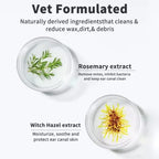 Disposable Ear Cleaning Finger Wipes — Ear Mite Control for Pets
