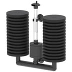 3-in-1 Submersible Aquarium Filter Pump (220V, Sponge + Bio + Chemical)