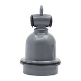 E27 Ceramic Reptile Lamp Holder — Heat-Resistant Socket with Power Cord