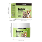 Pet Ear Cleaning Wipes with Chamomile & Aloe — Earwax & Tear Stain Remover, 100-Count