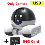 1080P WiFi Security Camera with Auto Tracking for Pets & Baby Monitoring