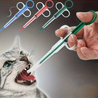 Pet Pill Dispenser — Syringe-Style Tablet Feeder for Cats & Dogs
