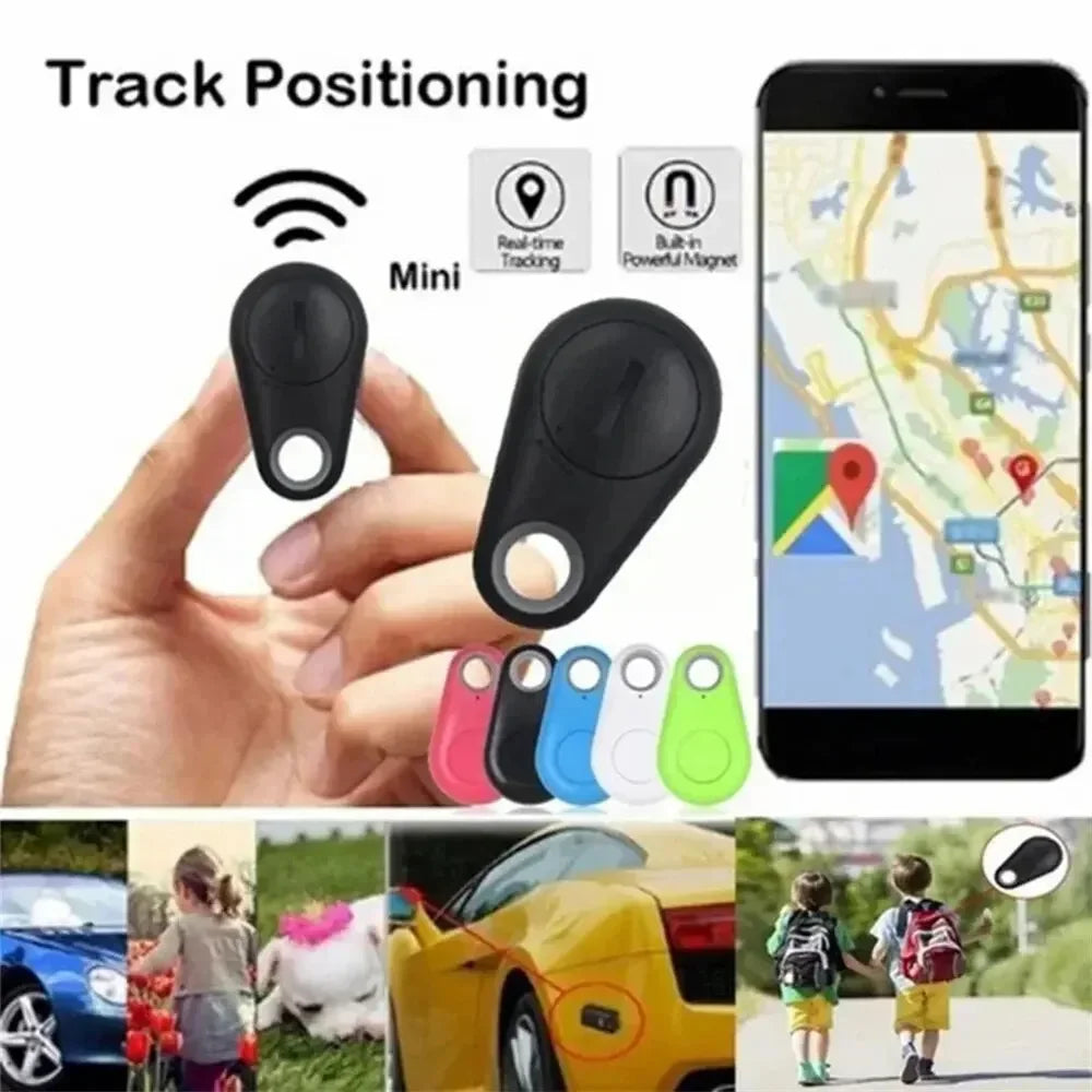 Bluetooth Smart Tag Keychain Tracker - Anti-Loss Finder for Pets & Keys