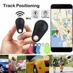 Bluetooth Smart Tag Keychain Tracker - Anti-Loss Finder for Pets & Keys