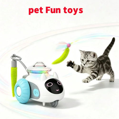 Smart Remote Control Cat Toy Car (USB Rechargeable)