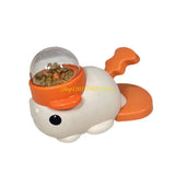 Clownfish Press-Activated Pet Treat Feeder (Interactive, Mental Enrichment)