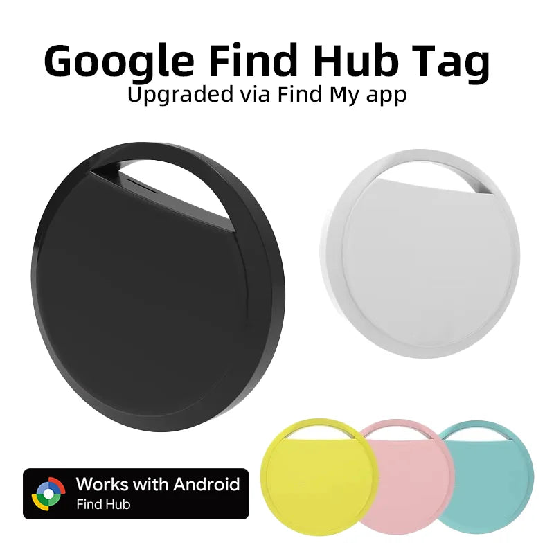 Mini Bluetooth GPS Smart Tracker for Google Find Hub - Anti-Loss for Pets & Keys