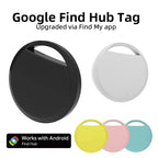 Mini Bluetooth GPS Smart Tracker for Google Find Hub - Anti-Loss for Pets & Keys