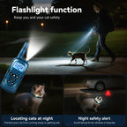 Lightweight Cat Training Collar with Remote — Waterproof, 5–15+ lbs