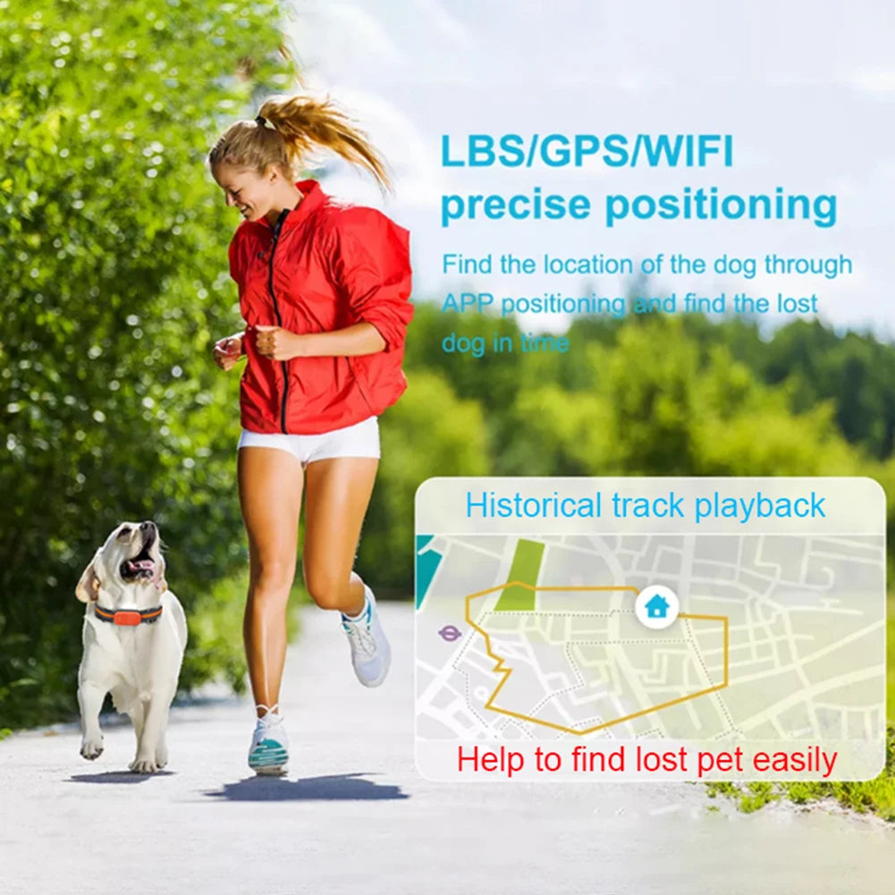 Waterproof Mini GPS Pet Tracker with Electronic Fence & Call Function