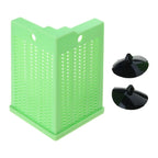 Suction Cup Corner Feeder — Wall-Mounted Feeding Dish for Reptiles