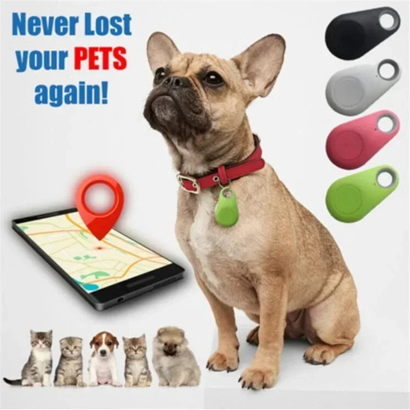 Bluetooth Smart Tag Keychain Tracker - Anti-Loss Finder for Pets & Keys