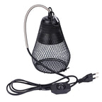 All-in-One Reptile Heat Lamp Shade — Anti-Scald Ceramic Infrared Heater