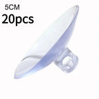 Aquarium Suction Cup Air Tube Holders 10–100 Pack Clear