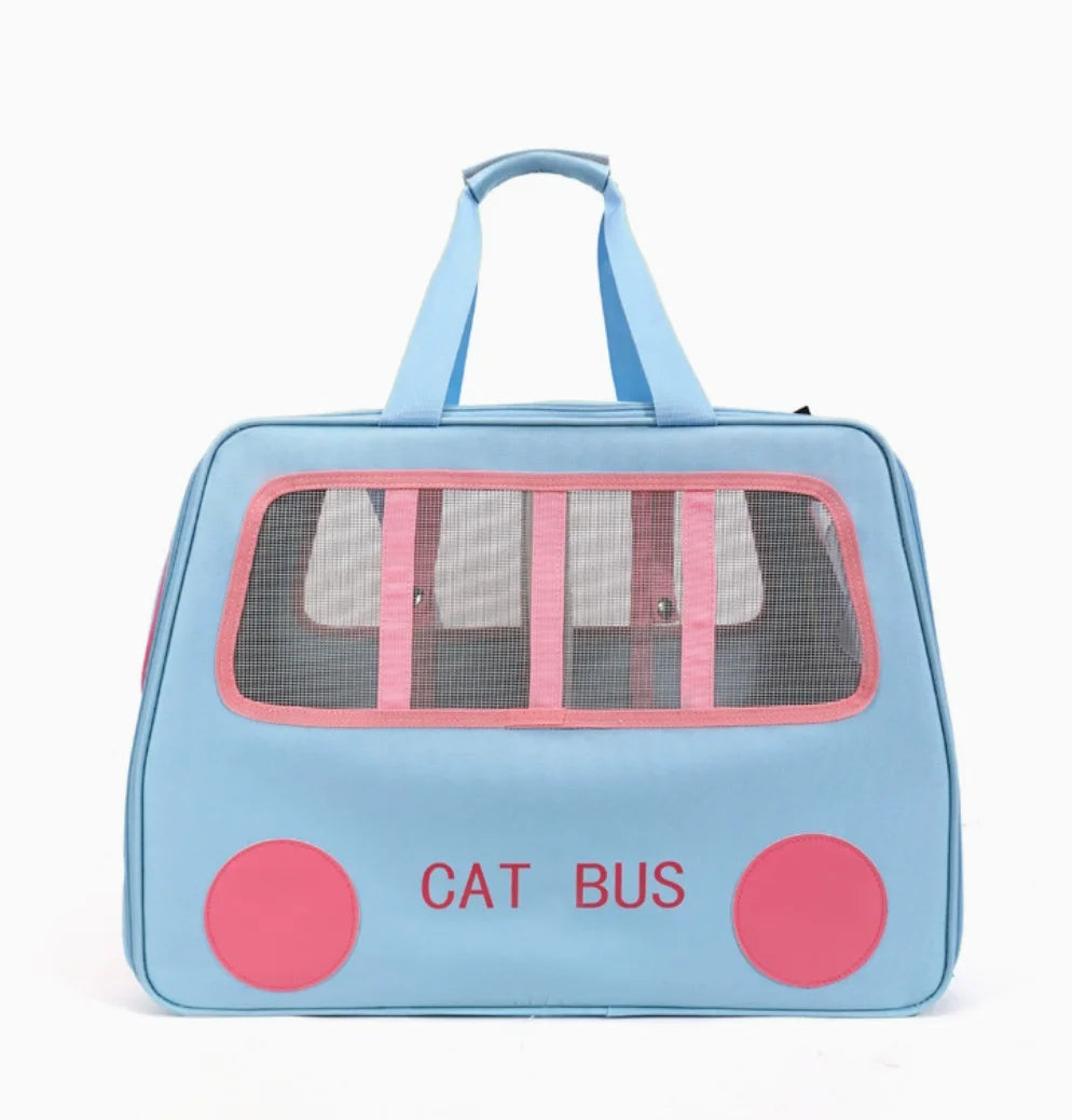 Multifunctional Foldable Pet Travel Trolley Case & Luggage Carrier for Cats & Dogs