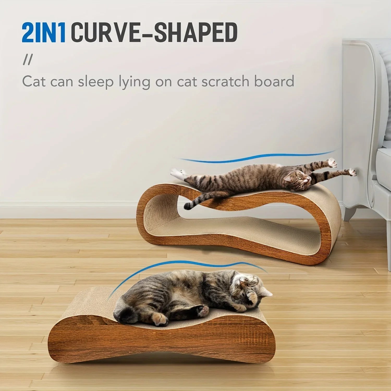 Extra Large Cardboard Scratching Mat & Sofa Guard