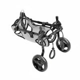 Disabled Pet Wheelchair Long Lasting Rear Leg Dog Wheelchair Recovery Dog Chair Aluminum Alloy Frame Breathable Mesh for Pet