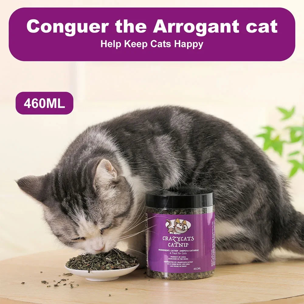 100% Natural Dried Catnip for Cats