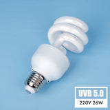 UVB Reptile Lamp 5.0/10.0 — Desert Terrarium Bulb, 13W/26W