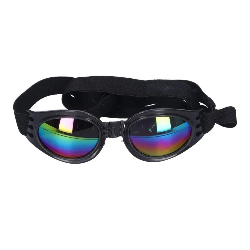 Foldable Dog Sun Goggles (UV-Blocking, Wind-Resistant, Lightweight)