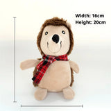 Christmas Santa Plush Squeaky Dog Toy (Chew Rope Toy)