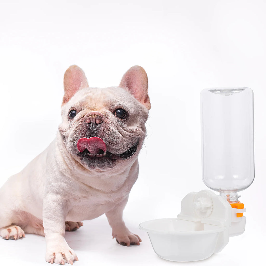 Cage-Mount Pet Water Bottle (No-Drip, Dog & Cat, Easy Install)