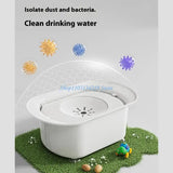 Spill-Resistant Dog Bowl 2200ml (N5KC, Slip-Proof Base, No-Mess Feeding)