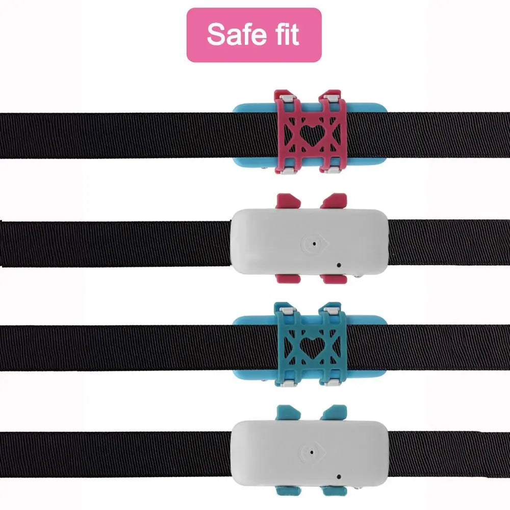 Silicone Anti-Slip Fixing Clip for TK911SA Pet GPS Tracker - Easy-On Collar Positioner
