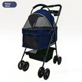 Detachable Washable Pet Stroller Trolley for Small & Medium Dogs & Cats — Lightweight Travel Carrier
