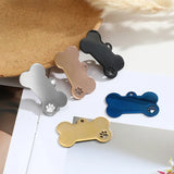Custom Engraved Stainless Steel Dog Tag — Personalized Pet ID Charm