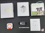 GPS Pet Collar Tracker with Health Monitoring & Step Counter for Dogs & Cats