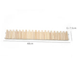 Wooden Hamster Cage Fence & Platform — Modular Climbing Accessories