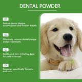 Dog & Cat Teeth Cleaning Powder — Removes Tartar, Stains & Bad Breath