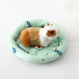 Circular Sleep Mat — Cozy Cushioned Bed for Small Pets