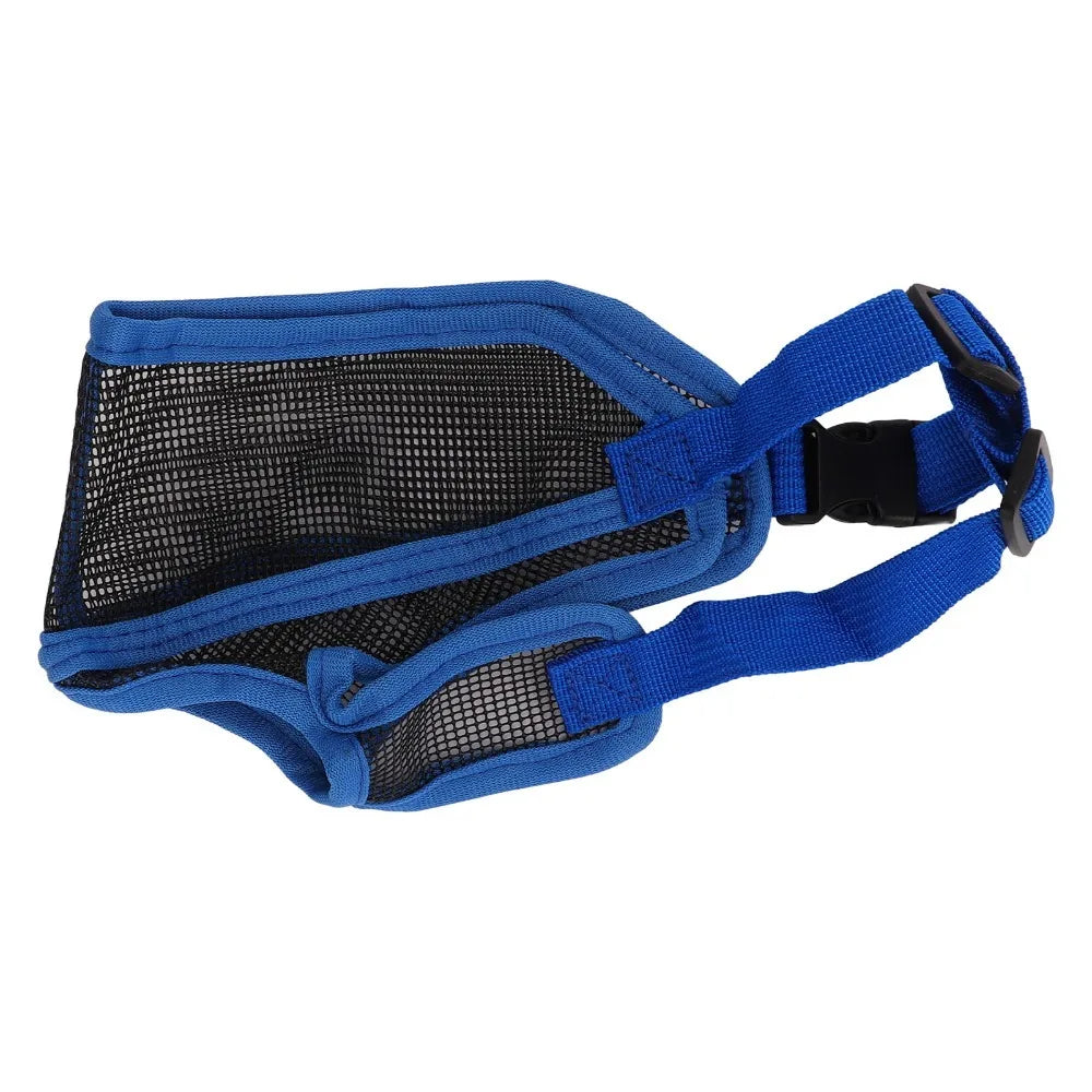Short Snout Dog Muzzle for Flat-Faced Breeds (Lightweight, Adjustable, Flexible)