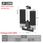 Submersible Aquarium Filter with Bio Media Balls 220V