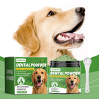 Dog & Cat Teeth Cleaning Powder — Removes Tartar, Stains & Bad Breath
