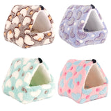 Warm Winter Hamster House — Thick Plush Nest Bed