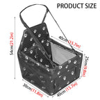 Dog Car Seat with Storage Pockets (Universal, Non-Slip, Small & Medium Dogs)