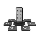 6-Piece Wireless Key Finder Set - One-Touch Anti-Loss Locator for Keys, Pets & Bags