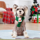 Christmas Day Sweater & Scarf Set for Dogs (Warm Winter Coat)