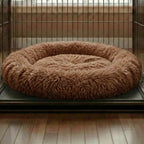 Calming Pet Bed with Extra-Soft Filling, Available in 9 Colors